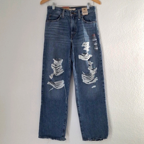 ๐ขSALE Levi's 94 Baggy Jeans NWT Sz 25 - Picture 3 of 16
